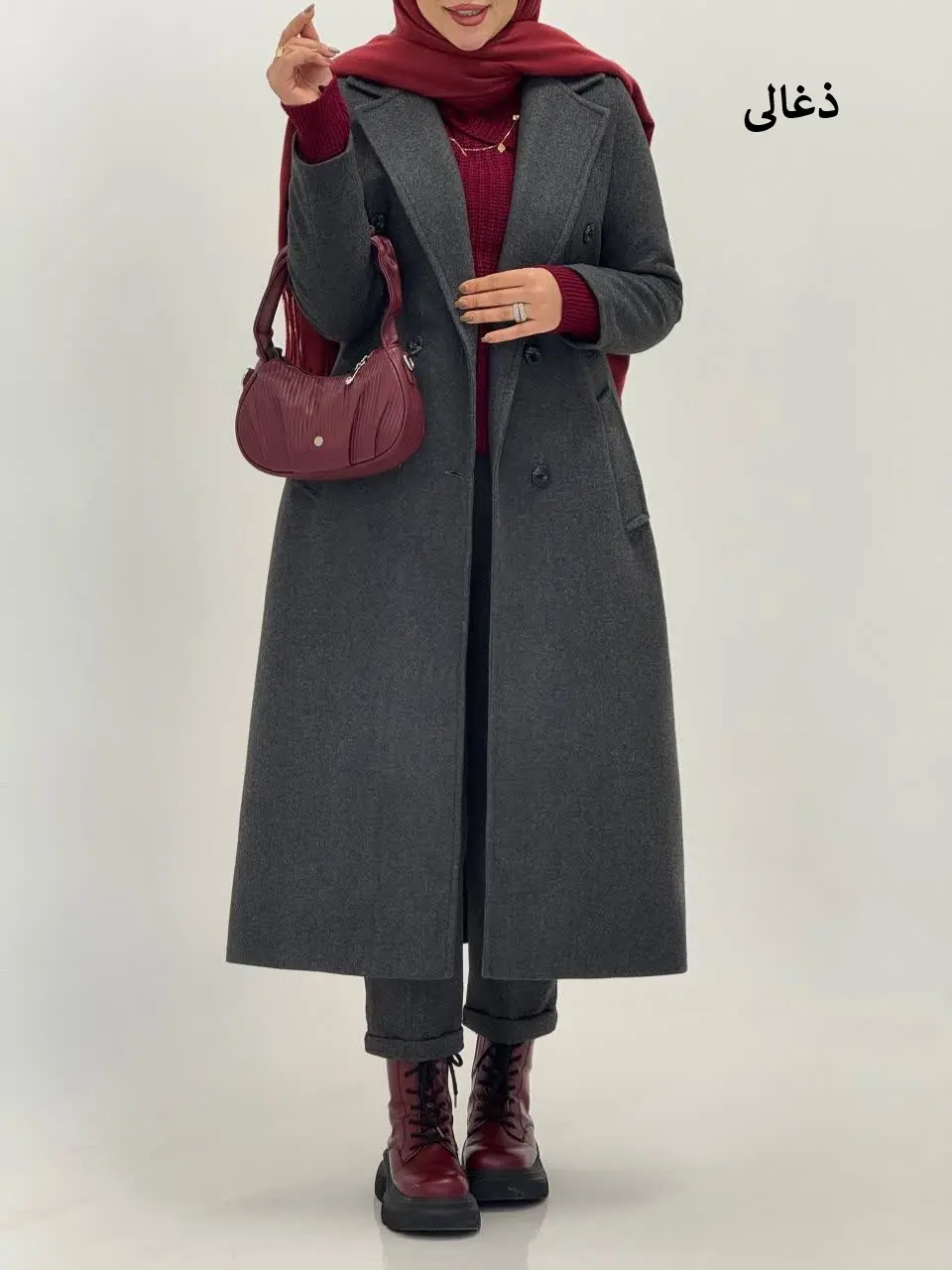 3665-پالتو مزونی برازنده